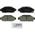 BC496 by BOSCH - Bosch QuietCast Brake Pads