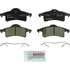 BC791 by BOSCH - Bosch QuietCast Brake Pads