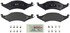 BE421H by BOSCH - Brake Pads