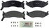 BE521H by BOSCH - Brake Pads