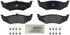 BE658H by BOSCH - Blue Disc Brake Pads