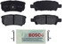 BE1037 by BOSCH - Brake Pads