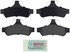 BE1048 by BOSCH - Brake Pads