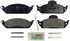 BE760H by BOSCH - Brake Pads