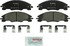 Bosch BP1339 Disc Brake Pad Set Bosch QuietCast Brake Pads
