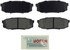 BE1304 by BOSCH - Brake Pads