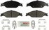 BE804H by BOSCH - Brake Pads