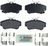 BE841H by BOSCH - Brake Pads