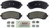 BE844H by BOSCH - Brake Pads