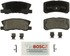 BE868H by BOSCH - Brake Pads