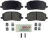 BE884H by BOSCH - Brake Pads