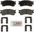BE889H by BOSCH - Blue Disc Brake Pads