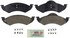 BE897H by BOSCH - Brake Pads