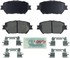 BE908H by BOSCH - Brake Pads