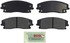 BE1056 by BOSCH - Brake Pads