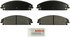 BE1058 by BOSCH - Brake Pads