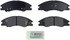 BE1074 by BOSCH - Brake Pads