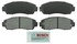 BE1089 by BOSCH - Brake Pads