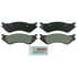 BE1096 by BOSCH - Brake Pads