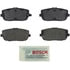 BE1180 by BOSCH - Brake Pads