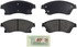 BE1522 by BOSCH - Brake Pads