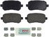 BE1021H by BOSCH - Brake Pads