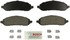 BE1022H by BOSCH - Blue Disc Brake Pads