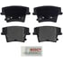 BE1057A by BOSCH - Brake Pads