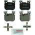 Bosch BP1372 Disc Brake Pad Set Bosch QuietCast Brake Pads