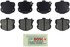 BE1419A by BOSCH - Brake Pads