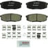 BC1304 by BOSCH - Bosch QuietCast Brake Pads
