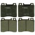 0986460976 by BOSCH - EUROLINE DISC BRAKE PAD SET