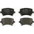 0986494062 by BOSCH - EUROLINE DISC BRAKE PAD SET