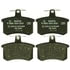 0986494059 by BOSCH - EUROLINE DISC BRAKE PAD SET