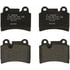 0986494210 by BOSCH - EUROLINE DISC BRAKE PAD SET