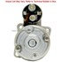 12312 by MPA ELECTRICAL - Starter Motor - 12V, Mando/Kia, CW (Right), Wound Wire Direct Drive