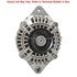 13509 by MPA ELECTRICAL - Alternator - 12V, Mitsubishi/Nippondenso, CCW, with Pulley, Internal