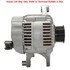 13824 by MPA ELECTRICAL - Alternator - 12V, Bosch/Nippondenso, CW (Right), with Pulley, External Regulator