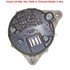 13887 by MPA ELECTRICAL - Alternator - 12V, Mando/Valeo, CW (Right), with Pulley, Internal Regulator