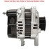 13887 by MPA ELECTRICAL - Alternator - 12V, Mando/Valeo, CW (Right), with Pulley, Internal Regulator