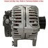 13872 by MPA ELECTRICAL - Alternator - 12V, Bosch/Nippondenso, CW (Right), with Pulley, External Regulator