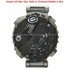 13954 by MPA ELECTRICAL - Alternator - 12V, Bosch/Valeo, CW (Right), with Pulley, Internal Regulator