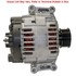 15404 by MPA ELECTRICAL - Alternator - 12V, Bosch/Valeo, CW (Right), with Pulley, Internal Regulator