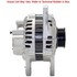 15619 by MPA ELECTRICAL - Alternator - 12V, Mitsubishi/Mando, CW (Right), with Pulley, Internal Regulator