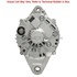 15673 by MPA ELECTRICAL - Alternator - 12V, Hitachi/Mitsubishi, CW, with Pulley, Internal Regulator