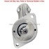 16209 by MPA ELECTRICAL - Starter Motor - 12V, Hitachi/Mitsubishi, CW (Right), Wound Wire Direct Drive