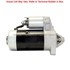 16209 by MPA ELECTRICAL - Starter Motor - 12V, Hitachi/Mitsubishi, CW (Right), Wound Wire Direct Drive