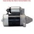 16514 by MPA ELECTRICAL - Starter Motor - 12V, Mitsubishi/Mando, CW (Right), Wound Wire Direct Drive