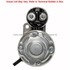 16579 by MPA ELECTRICAL - Starter Motor - 12V, Hitachi/Mitsubishi, CW (Right), Wound Wire Direct Drive