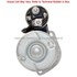 16584 by MPA ELECTRICAL - Starter Motor - 12V, Hitachi/Mitsubishi, CW (Right), Offset Gear Reduction